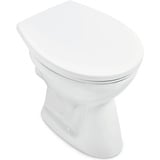 Villeroy & Boch O.novo Stand-Tiefspül-WC 7618R0R1 36x48cm, spülrandlos, Abgang waagerecht, weiß C-plus