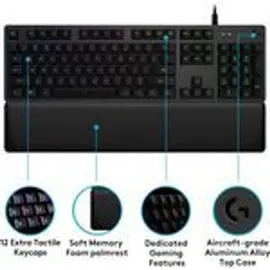 Logitech G513 RGB Gaming Tastatur GX-Brown US carbon 920-009330