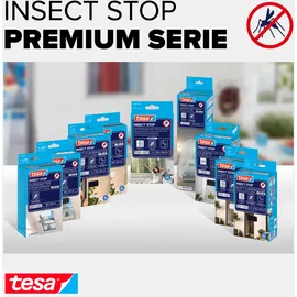 Tesa Fliegengitter Insect Stop Comfort 130 x 130 cm Weiß