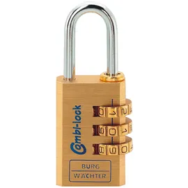Burg Wächter Zahlenvorhangschloss Combi Lock 80 Schlosskörper-B.40mm MS
