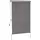 Outsunny Senkrechtmarkise 120 x 200 cm grau Aluminium