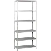 Simonrack Schwerlastregal, Lagerregal, 200x100x30 Metallregal, Kellerregal, Biegestelle 75 kg, 6 Fachböden, Galvanisiert - Advantage