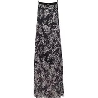 Kaffe Kleid Blusenkleid Schwarz/Weiß 42