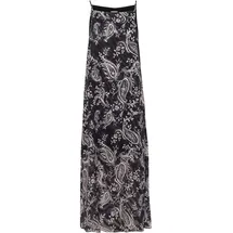 Kaffe Kleid Blusenkleid Schwarz/Weiß 42