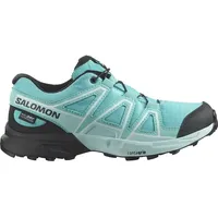 Salomon Kinder Trekkinghalbschuhe SHOES SPEEDCROSS, Blue Curacao/Black/Iced Aqua, 31