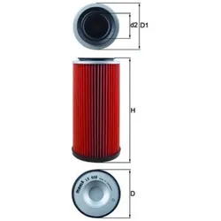 Luftfilter MAHLE LX 608