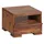 Wohnling Nachtschrank Mumbai 40 x 30 x 30 cm Sheesham