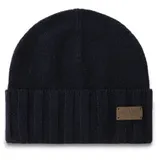 Hackett London für Herren. HM0400012 Navyfarbene Kaschmir-Mütze (OSFA), Lässig