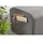 FineBuy Turnbock Stoff 120 cm Grau Springbock Stauraum Turnhocker Bank