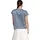 Zero Satinbluse Blau 42