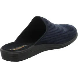 Fischer Markenschuh Frank Herren Pantoffeln Blau 47