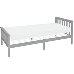 ML-Design Einzelbett Jugendbett mit Lattenrost und Matratze Holzbett Kinder Bett 90x200 cm