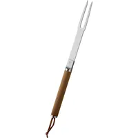 Fiskars Grillgabel 44,1 cm Holz Braun