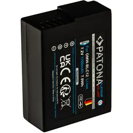 PATONA Platinum Akku Panasonic DMW-BLC12 mit USB-C