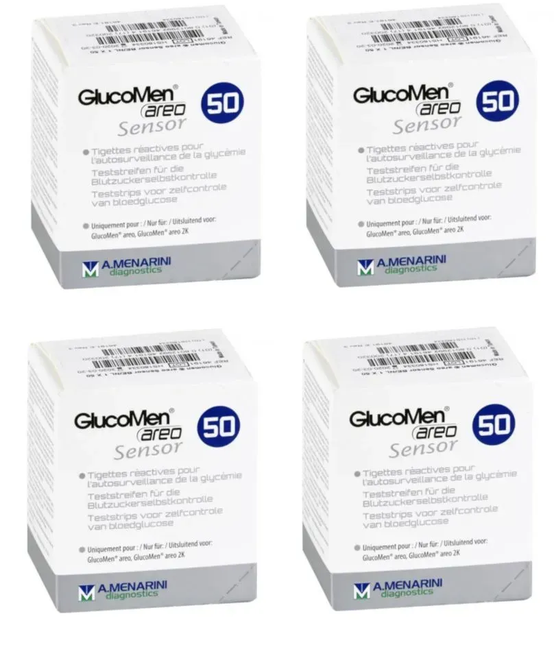 Glucomen Areo Sensor 4x 50 Teststreifen