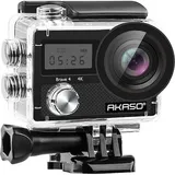 AKASO Brave 4 Action Cam, 20MP, 4K, 24fps, 5x Zoom, Front-Anzeige, WiFi