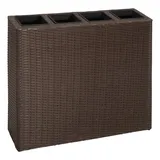 vidaXL Garten-Hochbeet 79 x 22 x 76 cm braun 2 St.