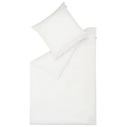 SCHÖNER WOHNEN-Kollektion Bettwäsche Pure 135 x 200 cm Satin Weiß