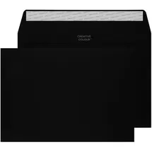 Blake Colour | schwarze Briefumschläge C5 (162 x 229 mm) | 25 Stück | 120 g/m2 | FSC-zertifiziert | selbstklebend | umschläge Schwarz | Bastelset | Bürobedarf | Farbige Umschläge/Kuvert (45314)