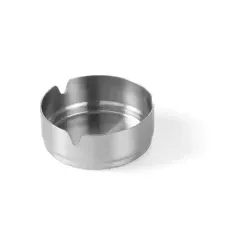 HENDI Aschenbecher Kitchen Line, mit Zigarettenhalter 440872 , Maße (∅ x H): 8 x 3 cm