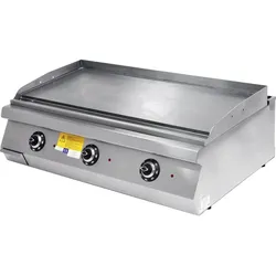 Elektrische Fritteuse mit geschliffener Stahlplatte 12,6 kW 1200x730x300 mm