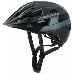 Cratoni Fahrradhelm, City Fahrradhelm Velo-X schwarz 52-57 – 52 cm – 57 cm