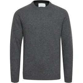 CASUAL FRIDAY "Strickpullover CFKarl", Herren, Gr. 3XL, grau (pewter mix), Obermaterial: 80% Wolle WO. 20% Polyamid PA., Pullover