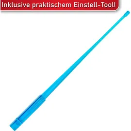 Inovatec GmbH INOVATEC Rollladenmotor Set INO-M-4013 mit höhenverstellbarem Abrolllager - Blau