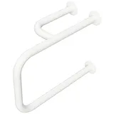 Brillantbad BELP Stützgriff Links Eisen Weiß 230x375x516 mm, 120 kg Traglast für Bad & WC >> zum Bohren