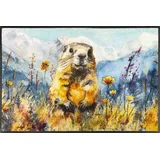 Wash+Dry Leander 50 x 75 cm Blau