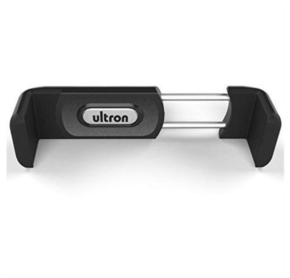 Ultron car smartphone holder Smartphone-Halterung, (für PKW / KFZ / Auto, Handy Halter, stufenlos ausziehbar) schwarz