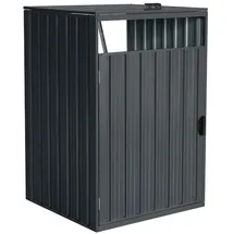 Home Deluxe Cubo Erweiterung für 1 Tonne 80 x 80 x 122 cm anthrazit