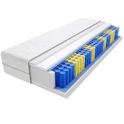 160x210 23 cm Taschenfederkernmatratze Karex Delux 2 in 1  Visco - Hybrid  Matratze Orthopädisch hohe Punktelastität in H5