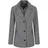 GOLDNER Moderne Wolljacke mit Steppeinsatz", in grau / weiß, gemustert), | Gr.: 40,