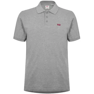 Levi's Poloshirt Housemark Polo mit dezentem Logo in Grau-L