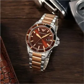 Emporio Armani Diver Edelstahl 42 mm AR11340