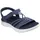 SKECHERS Go Walk Flex Sandal Herren Blau 42