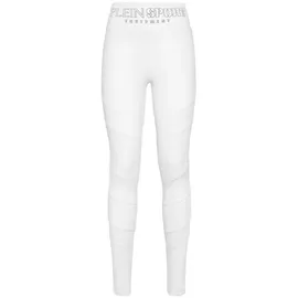 Plein Sport Statement Sportleggings Weiß L