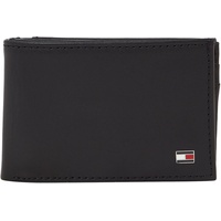 Tommy Hilfiger ETON MINI CC FLAP & COIN POCKET Geldbörsen Herren, Schwarz (Black), OS - OS