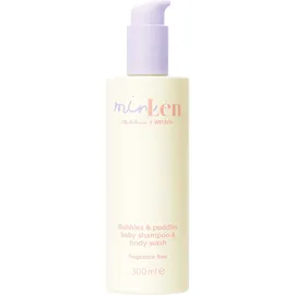 minlen Bubbles & Puddles Baby Shampoo & Body Wash