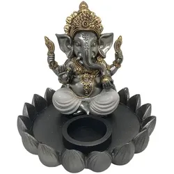 Signes Grimalt  Statuetten und Figuren Ganesh Candlestick  in Silbern, Einheitsgrösse
