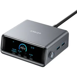 Anker Prime GaN-Prime Ladegerät, Silber