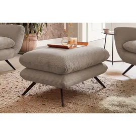 KAWOLA Sessel CHARME Hochlehnsessel Cord taupe