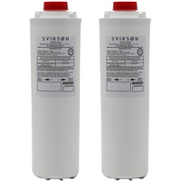 Svirson Ersatz-Wasserfilter 51300C, 2er-Pack, 11350 Liter Fassungsvermögen, Flaschenfilter, beste Wasserfilterkartusche