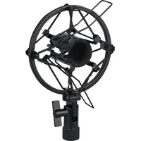 Showgear Microphone Holder 22-24 mm 22-24 mm, schwarz, Anti-Shock-Halterung