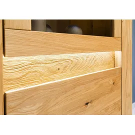 MASSIVMOEBEL24.DE Highboard 73 x 40 x 142 cm Beige