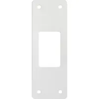 ABUS Mauerabdeckblech für Panzerriegel PR1800 Weiß