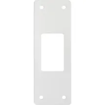 ABUS Mauerabdeckblech für Panzerriegel PR1800 Weiß
