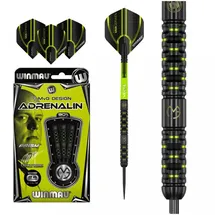 WINMAU MvG Adrenalin Stahlspitzenpfeile 24 gr. schwarz 24g