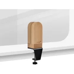 LEGAMASTER Trennwand Elements Tisch transparent 7-209710 60x80cm m. Klemme